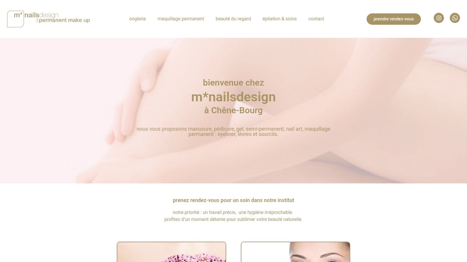 m*nailsdesign & Permanent Make Up (Chêne‑Bourg)