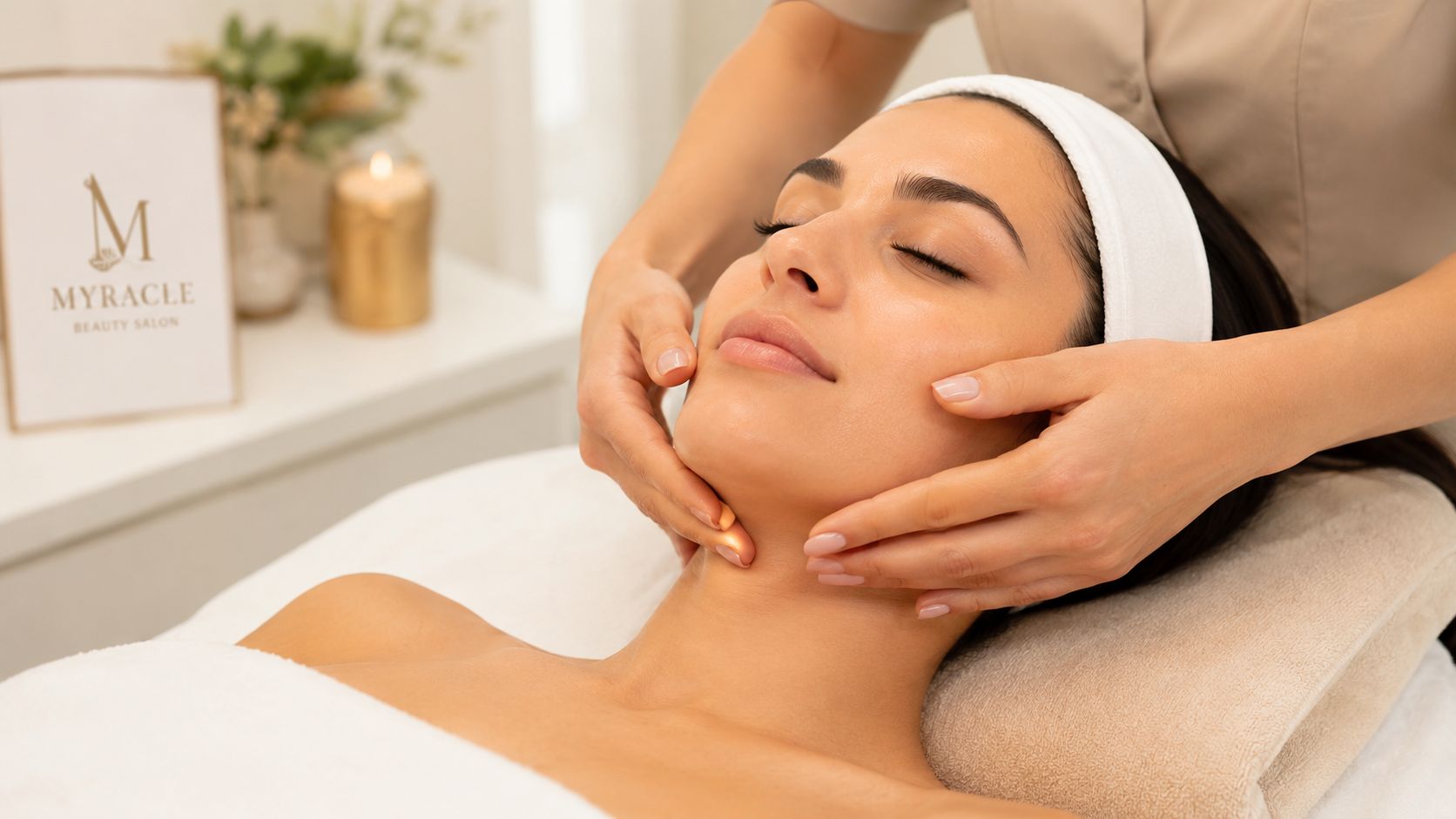 Votre Séance de Facelift Massage Chez Myracle Beauty Salon