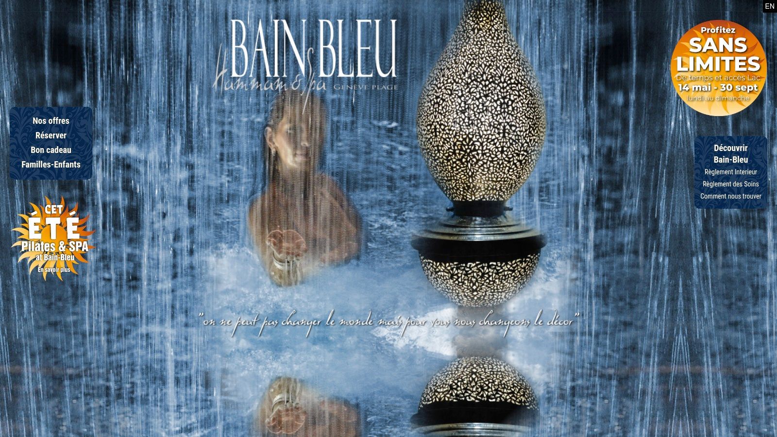 Bain-Bleu Hammam & Spa Genève-Plage